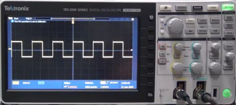 Laboratorio di Elettronica: Oscilloscopio Digitale