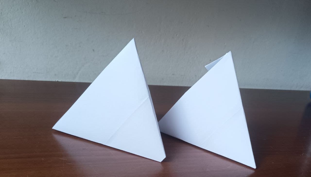 Piramide Origami